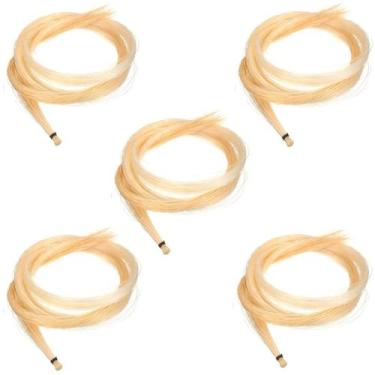 Imagem de Kit 5 Crinas Animal Mongolia P/ Arco Violino/Viola/Violoncel - Orquezz