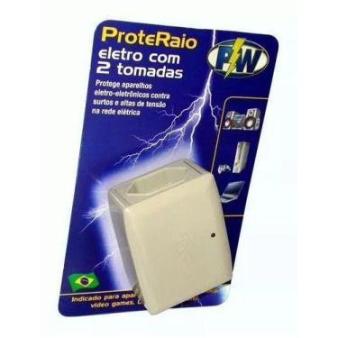 Imagem de Protetor Eletrico 2 Tomadas Raio E Surtos Geral  127v - PW