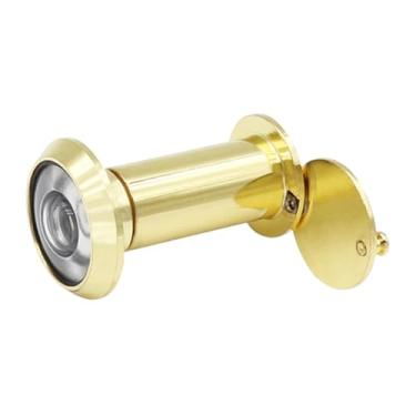 Imagem de Wswqop Visor de Porta, Escritório de 220 Graus, Diâmetro Do Tubo: 16 Mm, com Tampa de Privacidade, Lente de Vidro de Porta Oculta para Portas de Entrada, Por, 35 a 60 mm amarelo, Tamanho real