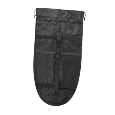 Imagem de oshhni Bolsa de transporte para trampolim dobrável, organizador de mini trampolim, bolsa de transporte de fácil instalação, de rebote para viagem e casa