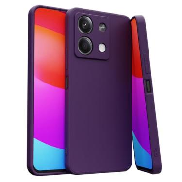 Imagem de Capa Case Compatível Xiaomi POCO X6 5G Silicone Aveludada [ROXO DARK]