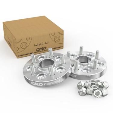 Imagem de Adaptadores de roda de 20 mm 5 x 100 a 5 x 120 (cubo a roda) Hubcentric - furo central 56,1 mm compatível com Subaru com cubo 5 x 100 para montar rodas 5 x 120 (2 peças M12 x 1,25) - pode ser