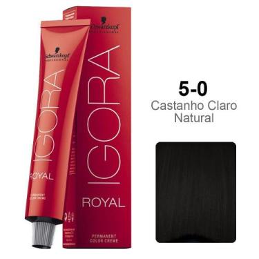 Imagem de Coloração Schwarzkopf Igora 5-0 Castanho Claro Natural