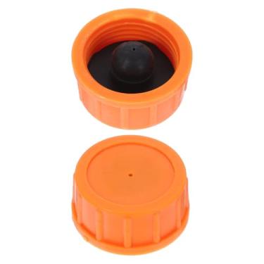 Imagem de Housoutil Tampa de Tanque de Combustível Universal para Motor a Gasolina, 2 Peças, Com Junta de Borracha, para Substituição Em Cortadores de Grama, Equipamentos de Jardim, Motores Pequenos, 5,50 X