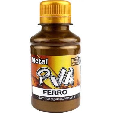 Imagem de Tinta PVA Metal True Colors Cor 7998 - Ferro 100 ml - no-brand
