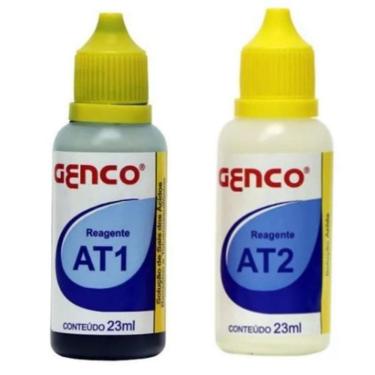 Imagem de Kit Reagente Alcalinidade AT1 e AT2 Genco - Medição Precisa