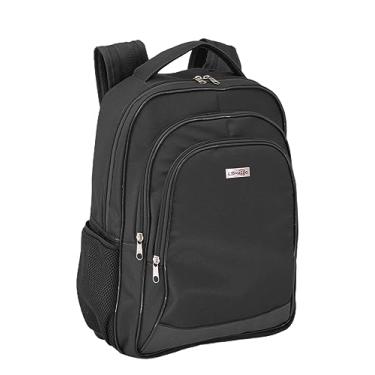 Imagem de Mochila Para Notebook 17 Polegadas Preta LSviaggio Com 7 Divisões - MN4235