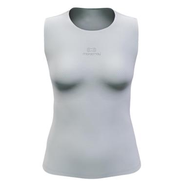 Imagem de Camisa Regata Feminina Marcio May Sports Segunda Pele Air Branca