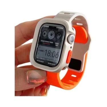 Imagem de Pulseira De Silicone Candy Para Apple Watch De 45mm 41mm Para as Série