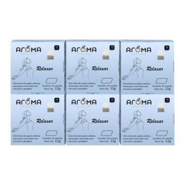 Imagem de Chá Funcional Aroma Selezione Relaxar - 60 Sachês