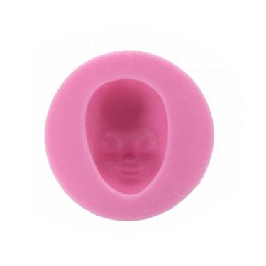 Imagem de Molde de silicone rosto bebê para decorar f466 - CM