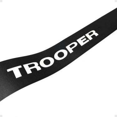 Imagem de Faixa Saveiro Trooper 2014/2018 Adesivo Preto Tampa Traseira - SPORTIN