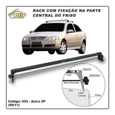 Imagem de Bagageiro Rack De Teto Astra 2 E 4 Portas 1999 A 2011 - Vhip