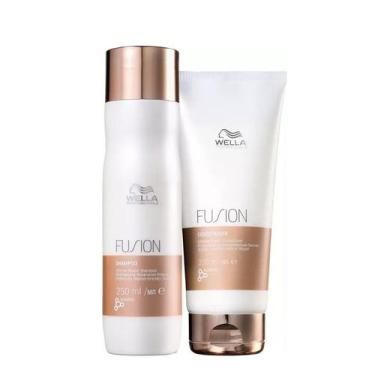 Imagem de Kit Wella Professionals Fusion Shampoo 250ml e Condicionador 200ml
