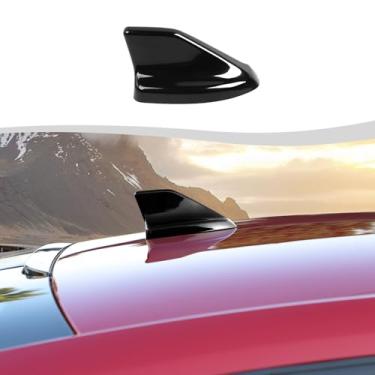 Imagem de SQQP Capa base de antena Shark Fin compatível com Ford Mustang 2024-2025+ (preto)