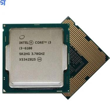 Imagem de Processador 1151 i3  6100 3,7ghz(3,7 Ghz) 3mb /2 Nuc /4 Thre i3-6100  Intel