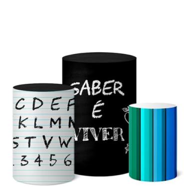Imagem de Trio Capas De Cilindro C/Elastico Dia dos Professores (CLPROF0005)
