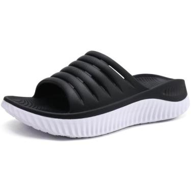 Imagem de Sandálias Recovery Slides GPOS para fascite plantar ortopédica feminin