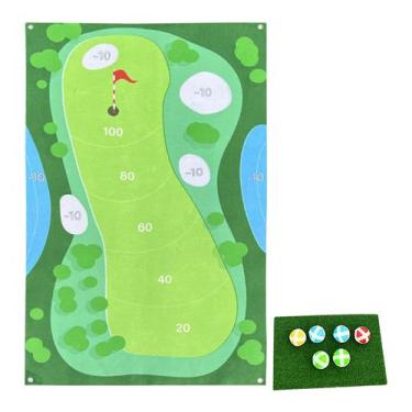Imagem de Conjunto de jogos de golfe: tapetes de golfe casuais com bola de golfe