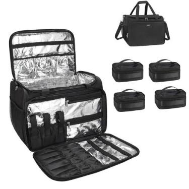 Imagem de Bolsa de cabeleireiro MONSTINA Professional com 4 bolsas pequenas