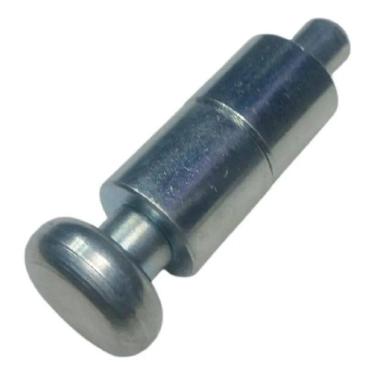 Imagem de Puxador 2 Corpo Manipulo Redondo Aço Pino 8Mm Zincado