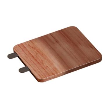 Imagem de Ｂｅｓｇａ Placa de extensão de mesa, bandeja de extensão de mesa, dobrável para escritório, suporte de mesa portátil, bandeja de teclado, apoio de braço, Cor Noz
