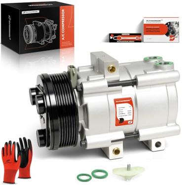 Imagem de A-Premium Compressor De Ar Condicionado Premium Com Embreagem Compatível Ford Crown Victoria 1992 E Lincoln Town Car 1991-1993 Mercury Grand Marquis 1992-1993, 4,6 L