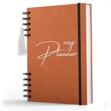 Imagem de Agenda Planner Semanal E Mensal - My Planner - Orange - NISTI PRINT