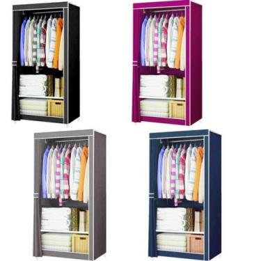 Imagem de Guarda Roupa Organizador Mini Armário Dobrável Portátil - Top Rio