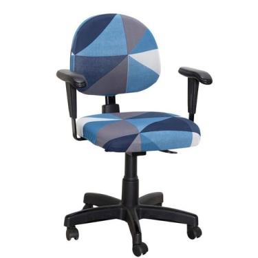 Imagem de Capa Cadeira Escrítório E Longarina Encosto Assento Malha 2P - Ametist