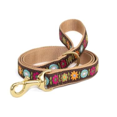 Imagem de Up Country, Coleira com estampa floral Dog Lead Bella com anel em D, 1,8 m (1,5 m de largura)