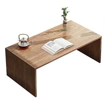 Imagem de URGDWEKJY Mesa de centro mesa de centro simples varanda planta vaso prateleira para quarto sala de estar mesa lateral de chá mesa de coquetel quarto mesa (pequena)