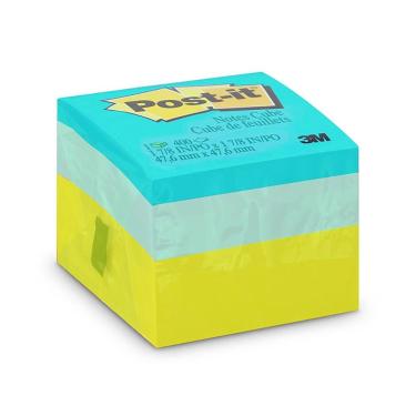 Imagem de Bloco Post it cubo verde 47,6x47,6mm 400 fls 3M