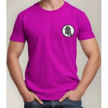 Imagem de Camiseta Camisa de Algodão Adulto Masculina Feminina  Dragon Bal l Z K