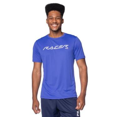 Imagem de Camiseta Masculina Fila Reflective Corre Run Flow Azul Royal, Azul roy