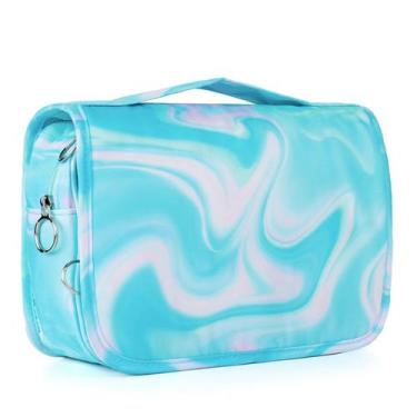 Imagem de Bolsa de higiene suspensa Vipdeal Teal para meninas impermeável verde