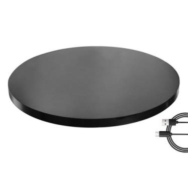 Imagem de Suporte de exibição giratório Fotoconic Black Electric 60cm 180kg