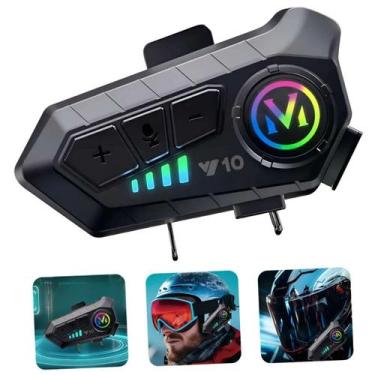 Imagem de Fone Bluetooth Capacete Moto Longo Alcance - Rick Imports