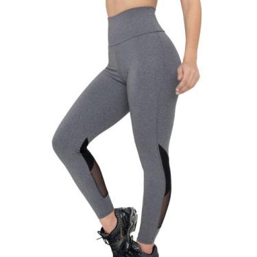 Imagem de Calça legging tule - donna, Preto, M