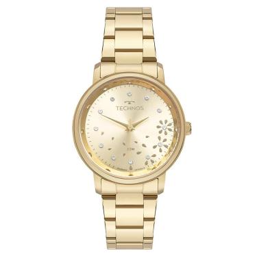Imagem de Relógio Technos Feminino Ref: 2035ndu/1x Fashion Dourado