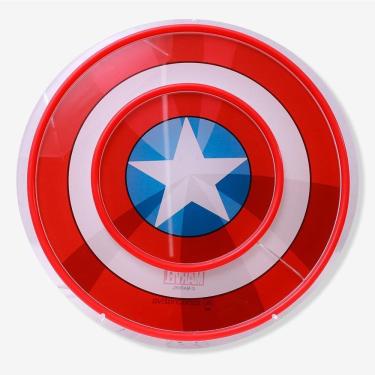 Imagem de Luminária Formato 3D Neon Capitão América - Marvel