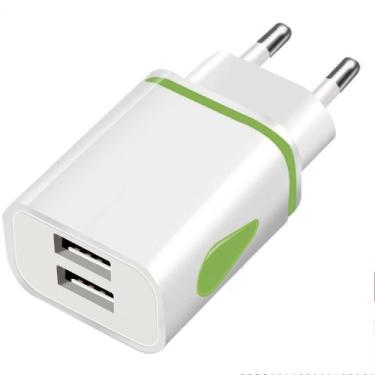 Imagem de Tomada Com 2 Usb Carregador Adaptador Plug Fonte De Parede - OEM, C2U,