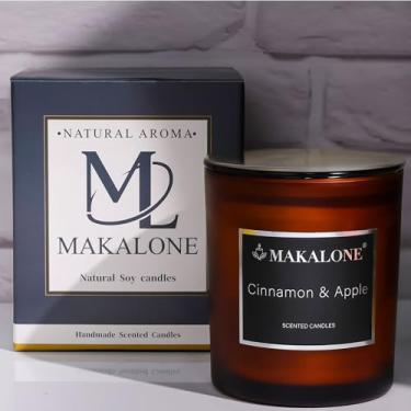 Imagem de Velas cristalizadas de canela e maçã