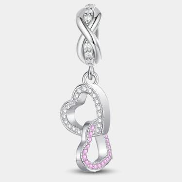 Imagem de 1 peça, corrente de segurança de trevo em U, prata, berloque, adequada para mulheres, faça você mesmo, joias e roupas diárias, joias combinando, decoração para mulheres, presente para mamãe, 23.8