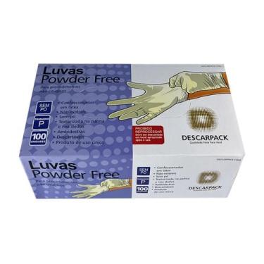 Imagem de Luva powder free não cirúrgico s.pó descarpack 1000un tam m, M