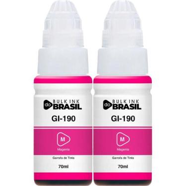 Imagem de Kit 2 Tintas Para G3110, G3111, G4100 G2100 G2110 Gi-190 - Bulk Ink Do