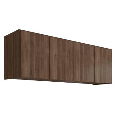 Imagem de Armário Aéreo Multiuso Lavanderia 118cm Monna Freijó Z34 - Mpozenato