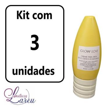 Imagem de -Kit Creme Glow Area Olhos Banana Kc (3 un.) - Max Love