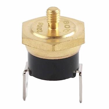 Imagem de Hyuduo KSD301 Termostato de Cobre Interruptor de Temperatura Bimetal 250V 10A Normalmente Fechado Disco Com Temperatura de Ação Fixa para Garrafas de água Elétrica Aquecedores de (80)