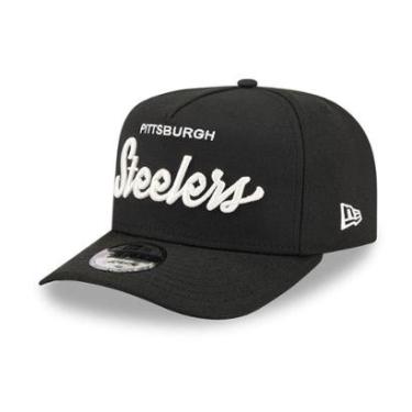 Imagem de BONE NEW ERA 9FIFTY A-FRAME PITTSBURGH STEELERS NFL PRETO-Masculino